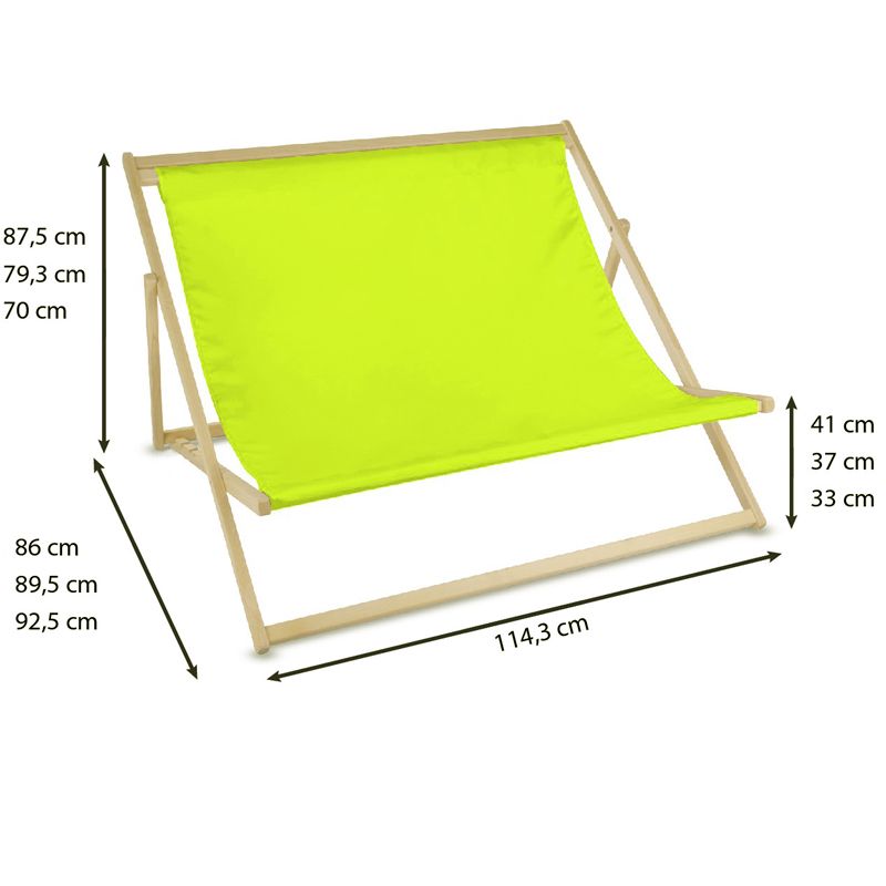 Doppelliegestuhl Couple DUO